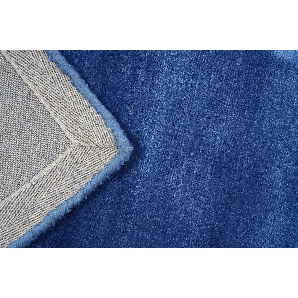 Dutch Lifestyle - Viscose - Vloerkleed - 195x300cm - Blauw