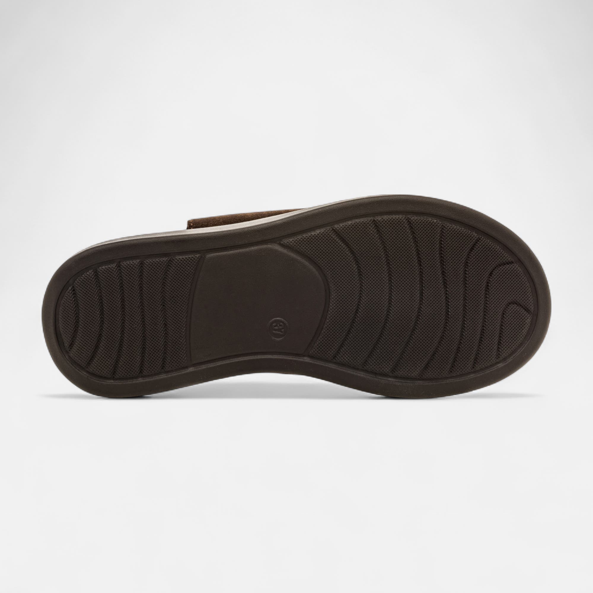 Sandales Femme en cuir marron