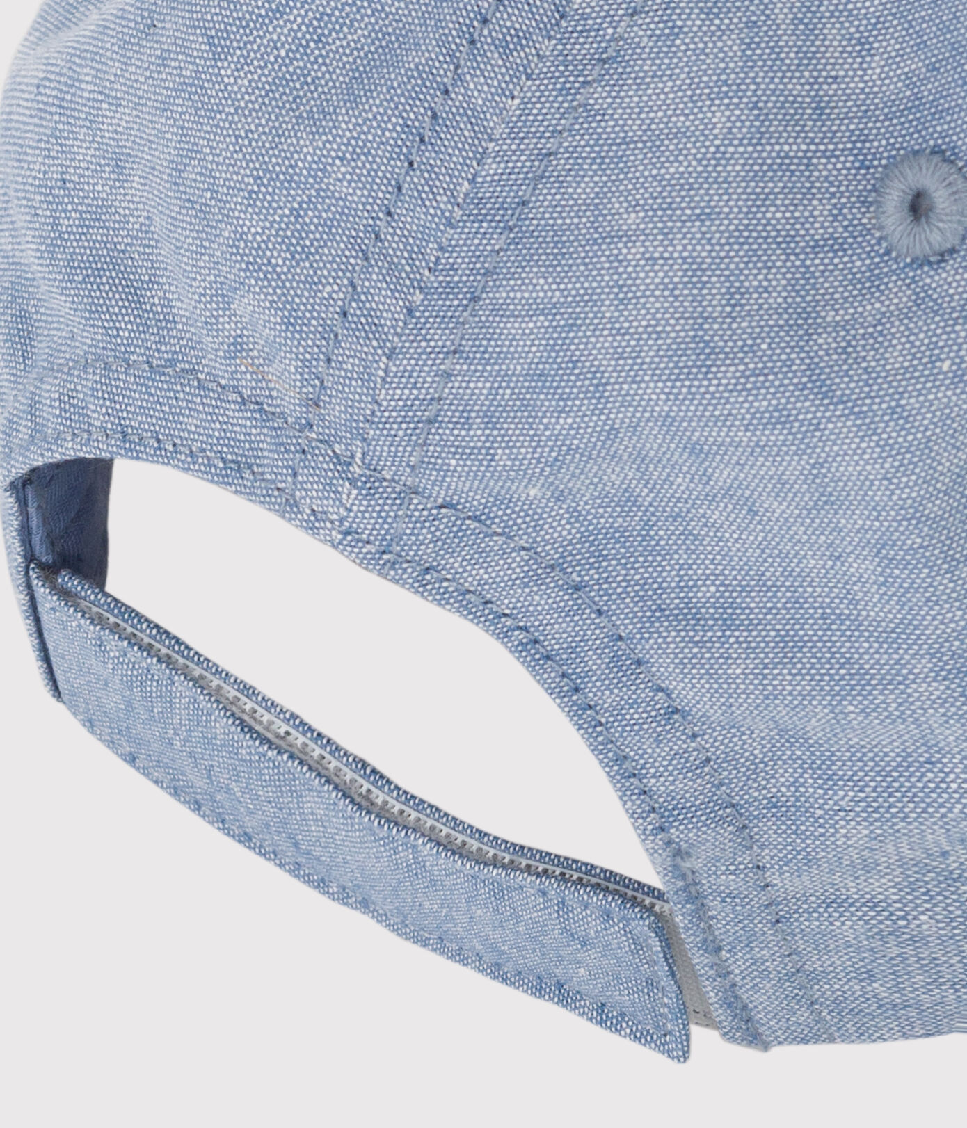Casquette Petit Boat en denim enfant mixte
