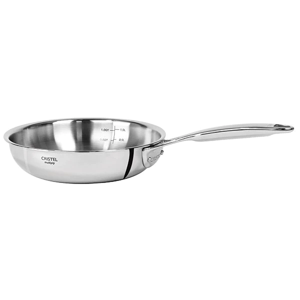 Poêle sautoir inox Castel'Pro 20 cm Cristel