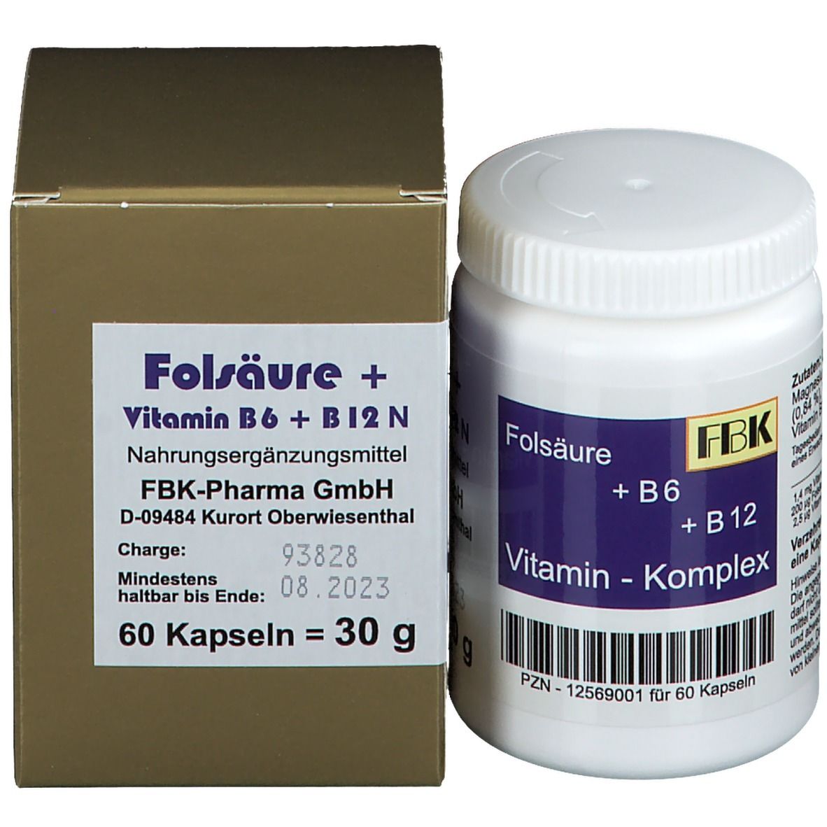 Bioxera® Folsäure + Vitamin B6 + B12 N