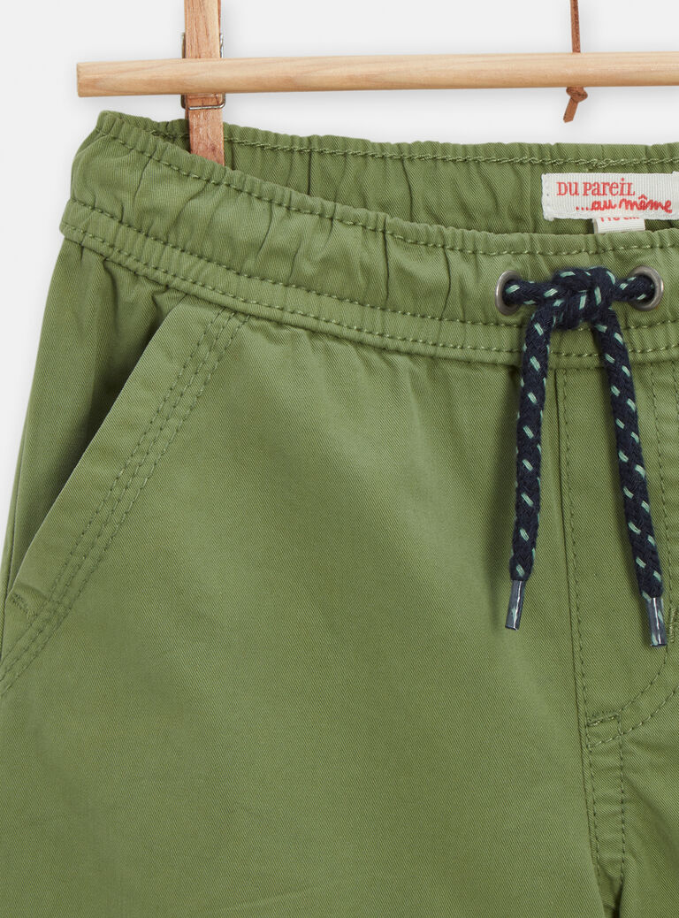 Bermuda kaki pour garçon