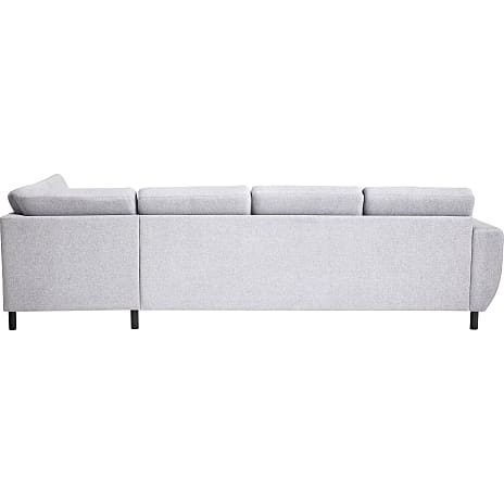 Rom Nordic venstrevendt U-sofa - lysegrå