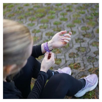 Bracelet de Montre Silicone Suunto Athletic 5 22mm S M Orchid Purple - Violet