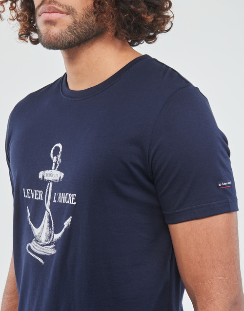 Armor Lux - T-SHIRT SERIGRAPHIE - Marine