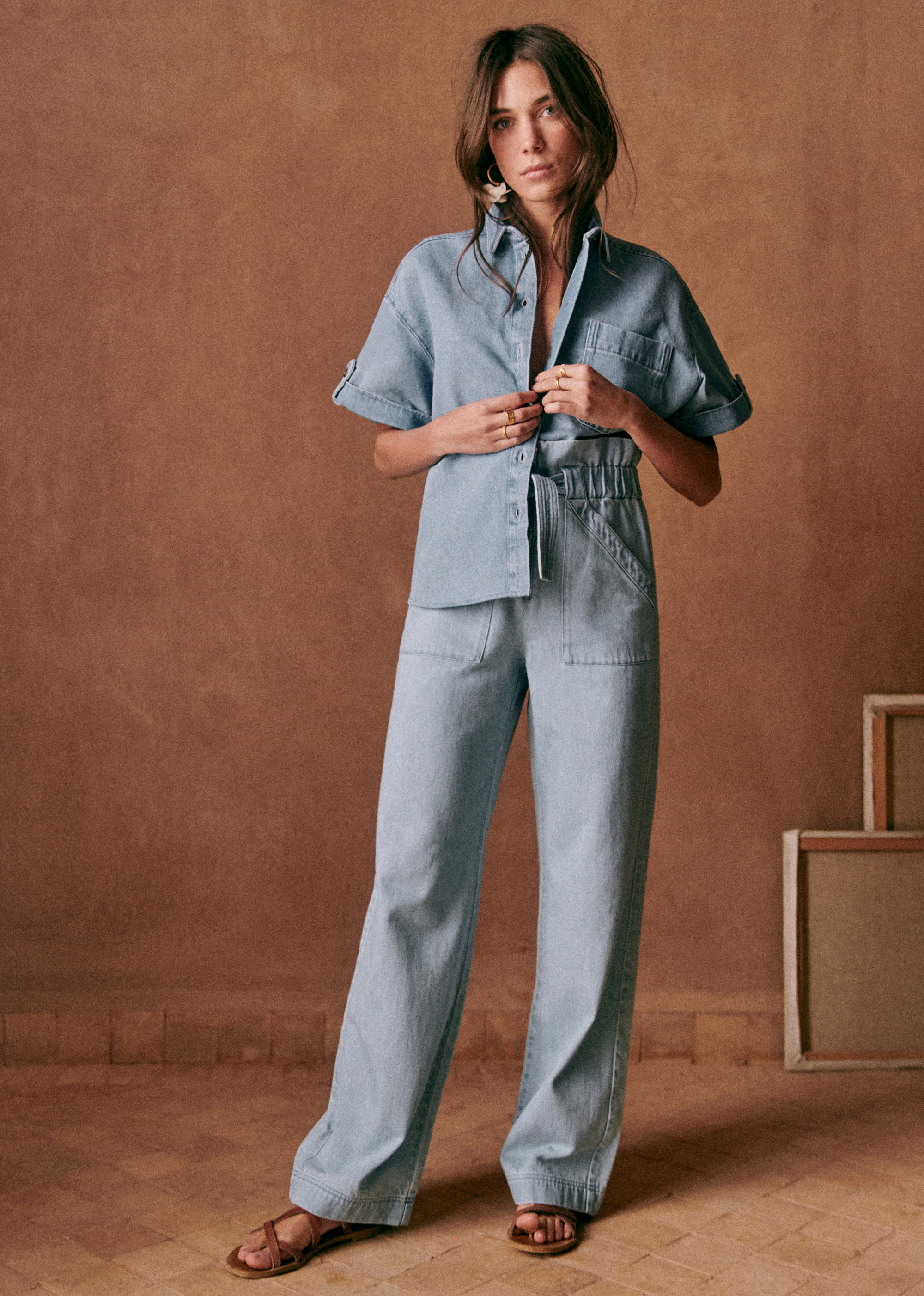 Pantalon Anthon - Bleach - E-SHOP/BAS Pantalons 5905597