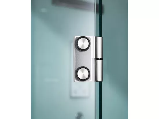 Cabine douche Hammam Archipel® QDR 80C WHITE - 80x80 -1 place
