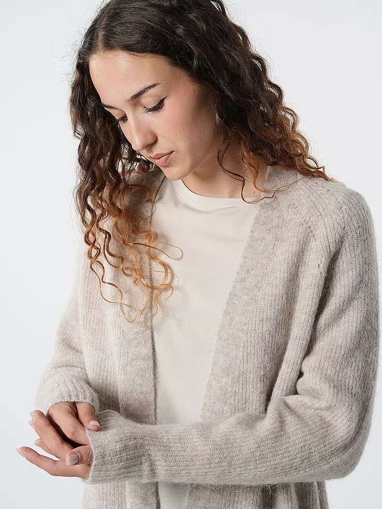 MOS MOSH Strickjacke MMTHORA beige