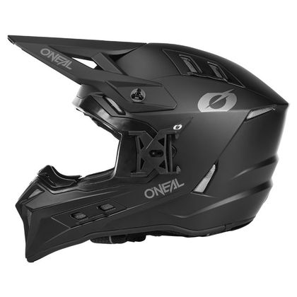 Casque cross O'Neal EX-SRS - SOLID V24 2024 - Noir