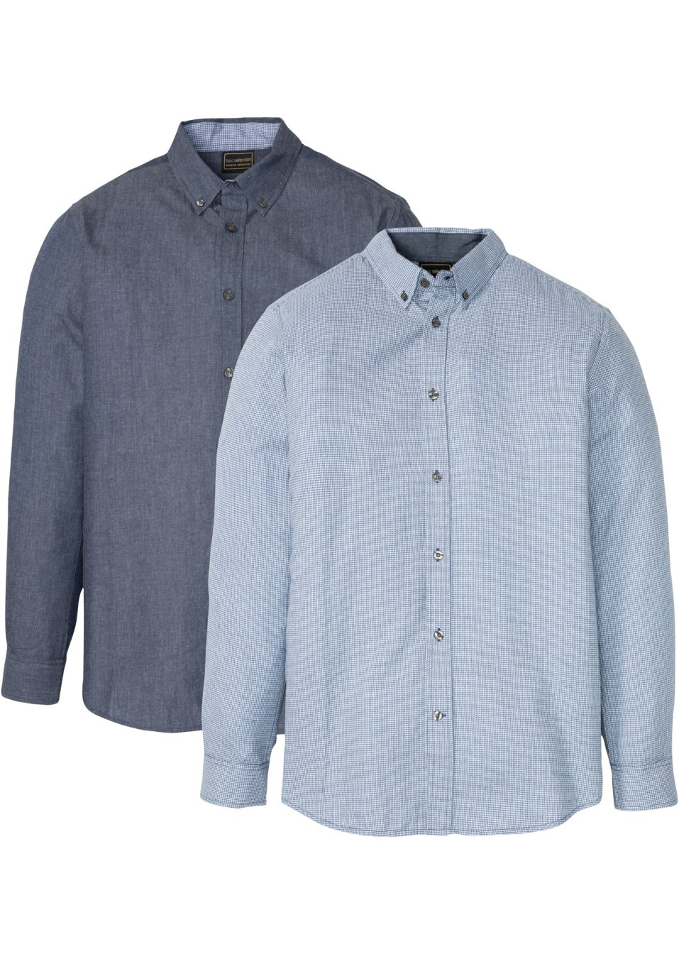 Lot de 2 chemises business, manches longues