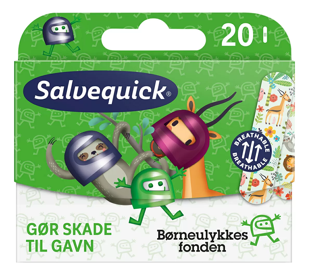 Salvequick Børneulykkesfonden - 20 stk.