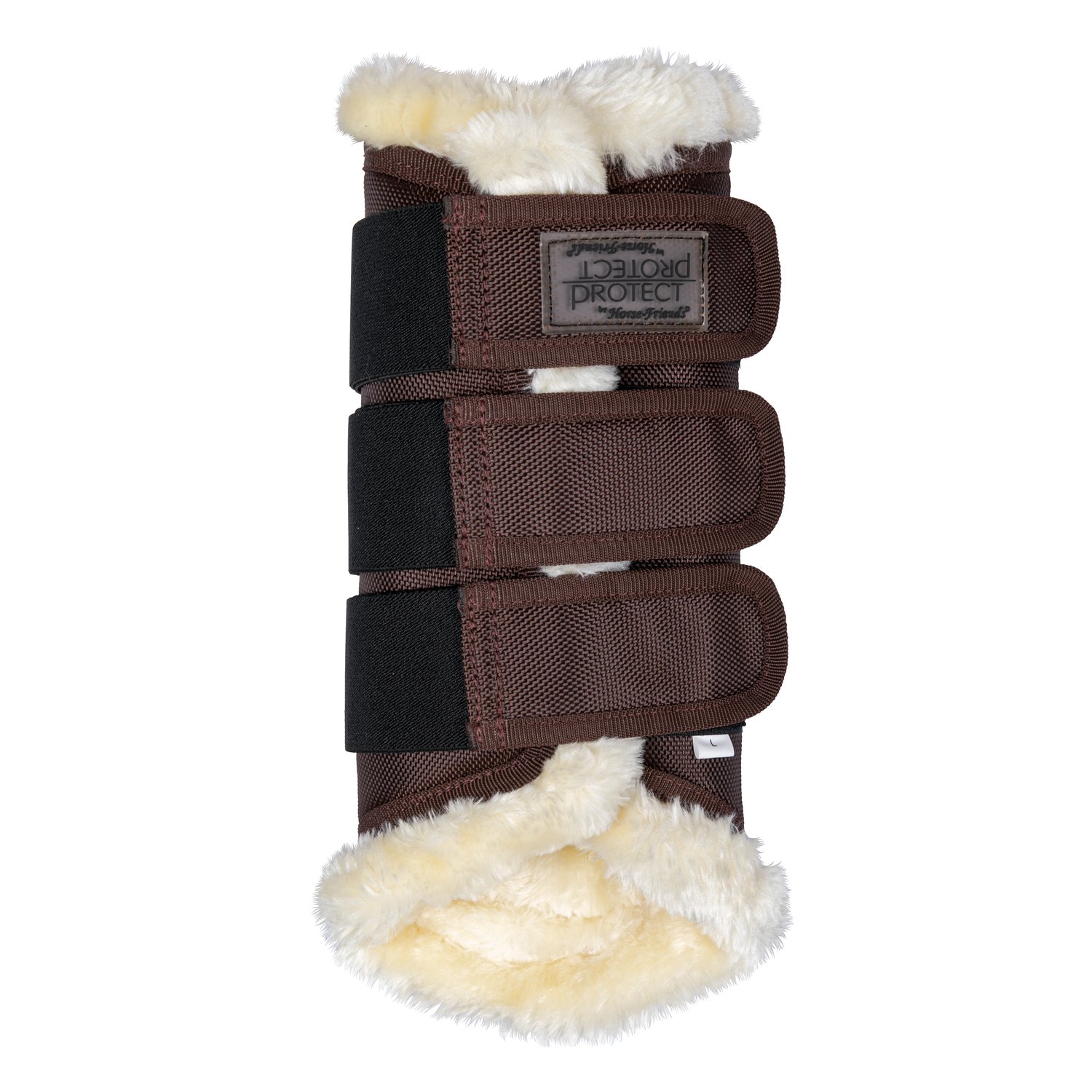 PROTECT by Horse-friends Gamaschen FauxFur  - darkbrown
