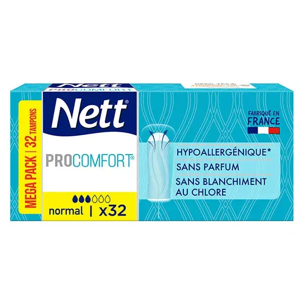 Tampão Nett ProComfort Normal, 32 unidades