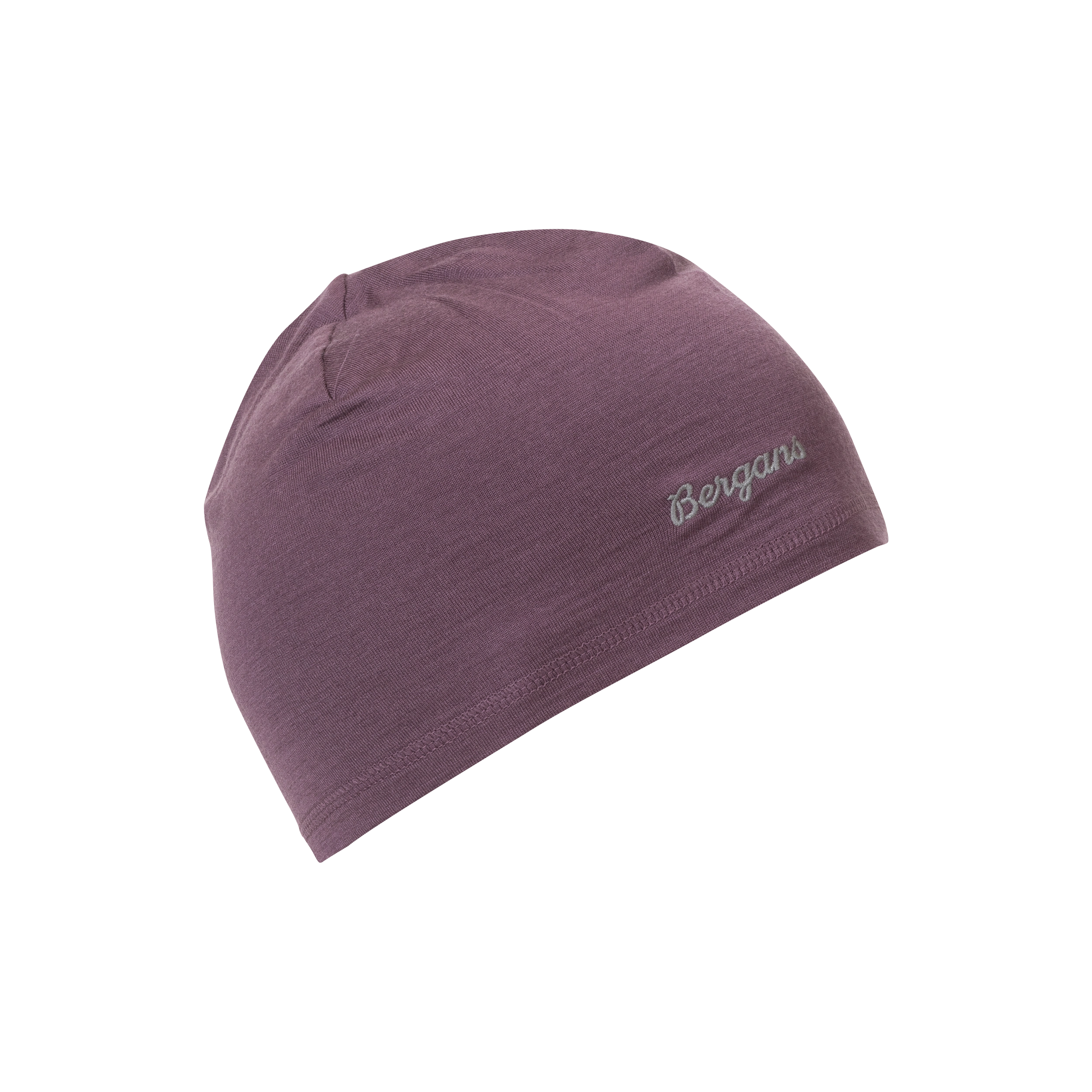 Bergans Wool Junior Beanie Dark Ruby Purple