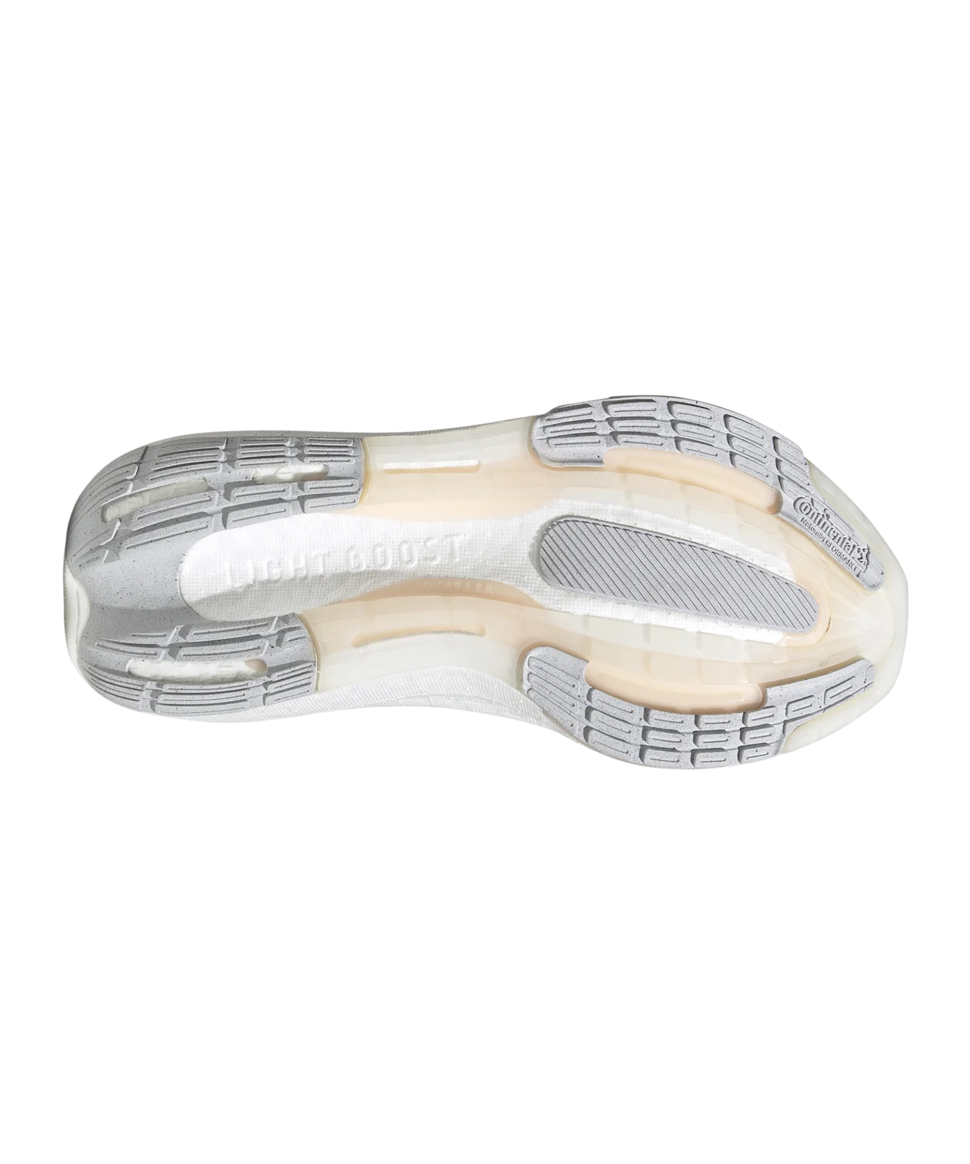 adidas Ultraboost Light Damen Beige Weiss Laufschuh