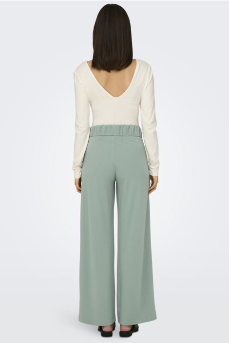 Jacqueline de Yong groene dames broek