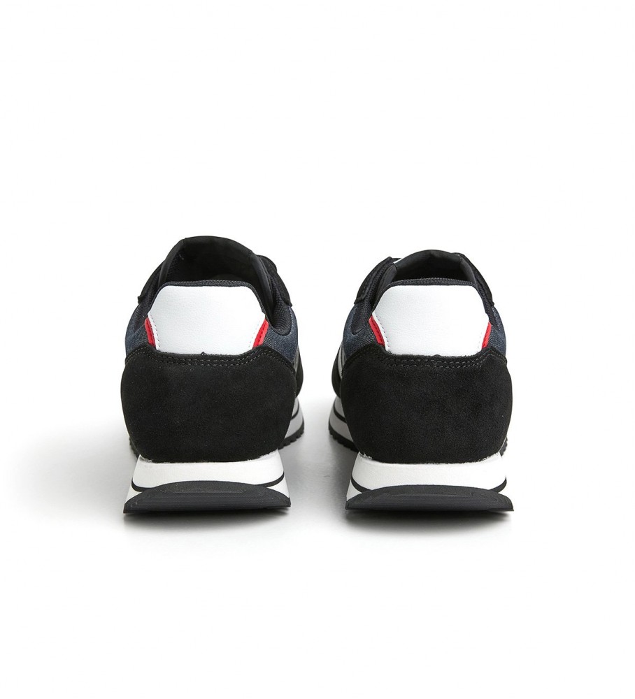 Tênis Pepe Jeans Tour Basic de couro preto