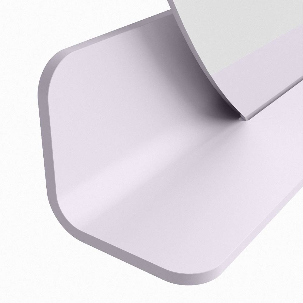 Mondiaz Spot spiegel rond Ø110cm met planchet cale