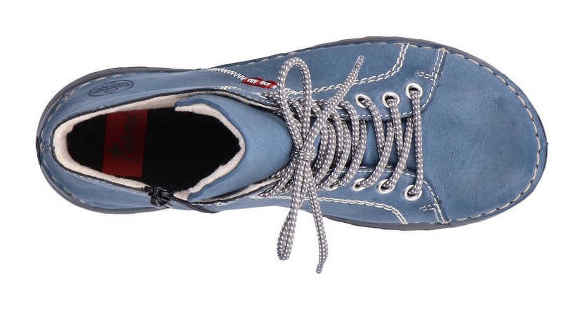 Rieker Schnürboots  mit Ziernähten