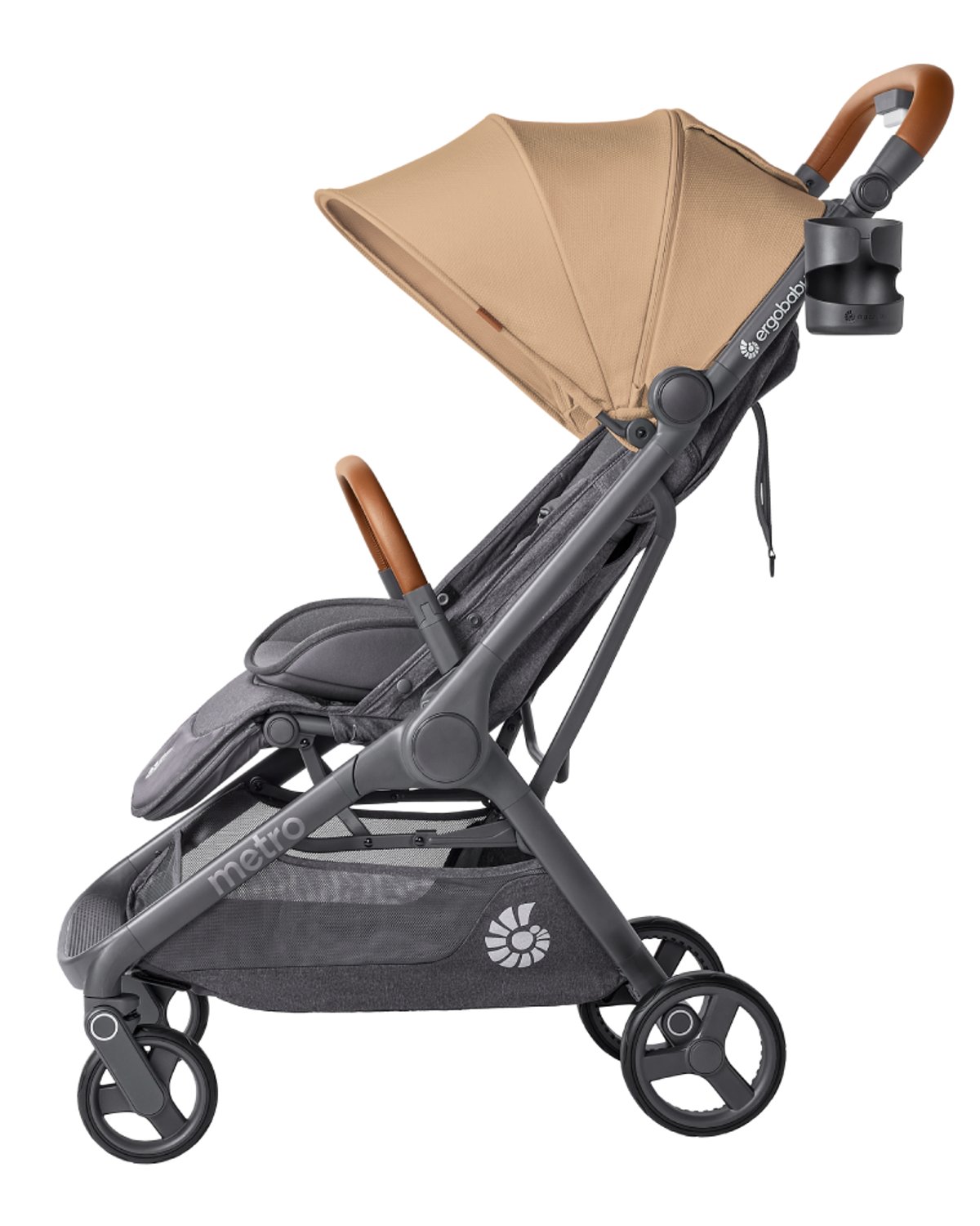 Metro 3 Deluxe Reisevogn, Premium – Kompakt Reisetrille | Fra Nyfødt til 22 kg/4 år