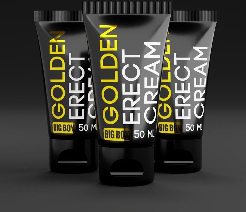 Big Boy - Golden Erect Cream - Verzorgende Crème - 50 ml
