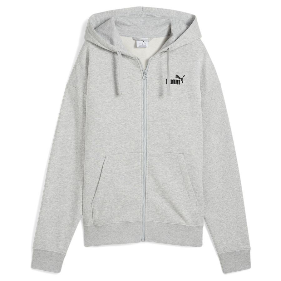 ESS Small No. 1 Logo Comfort Full-Zip Hoodie TR Light Gray Heather