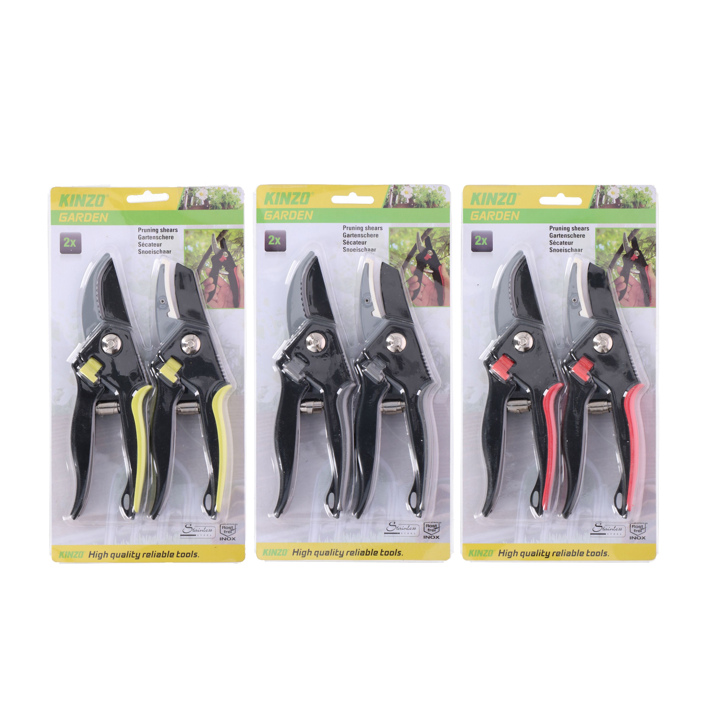 Gartenschere 2er Set 20 cm