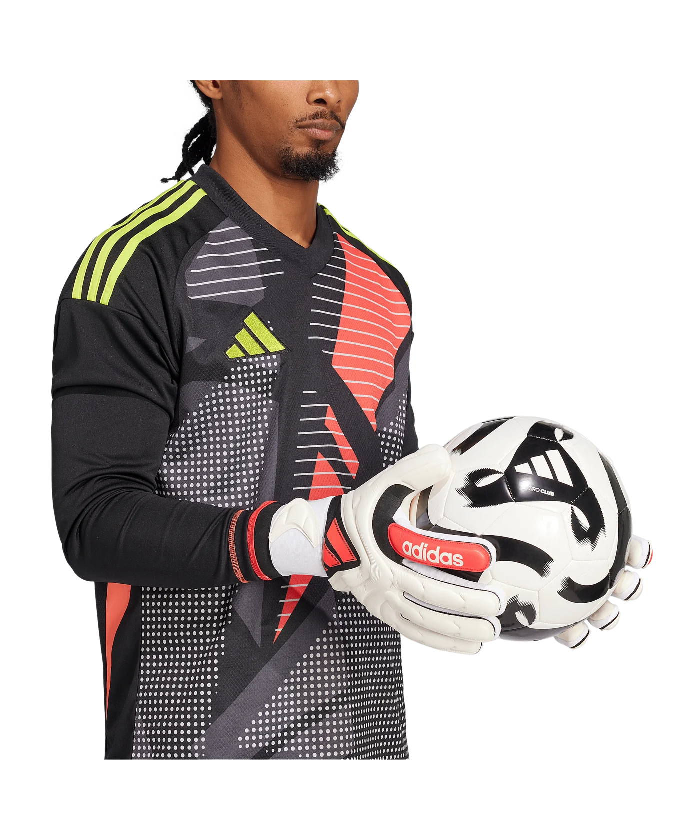 adidas COPA Pro PC Pure Victory Torwarthandschuhe Weiss