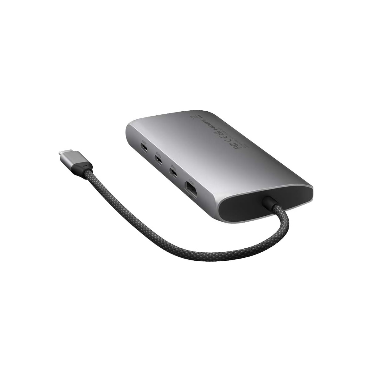 Satechi USB-C 8K Ethernet V3 Multiport USB hub (Space Grey)