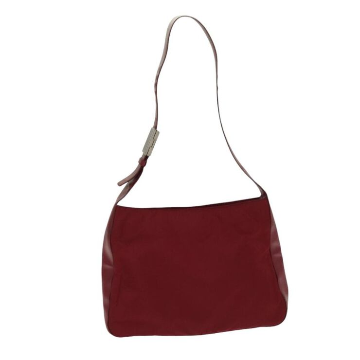 Prada Vintage Prada Shoulder Bag Red
