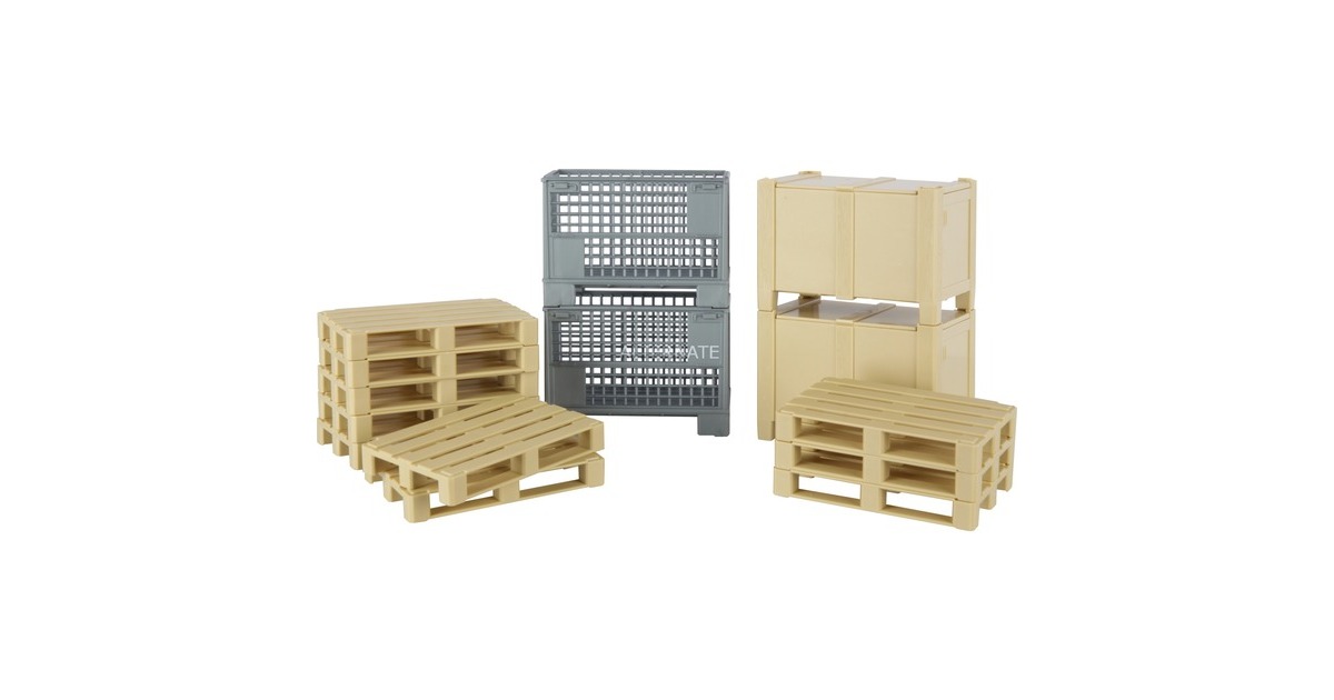 bruderbworld Logistiek accessoire set Decors  (02415)