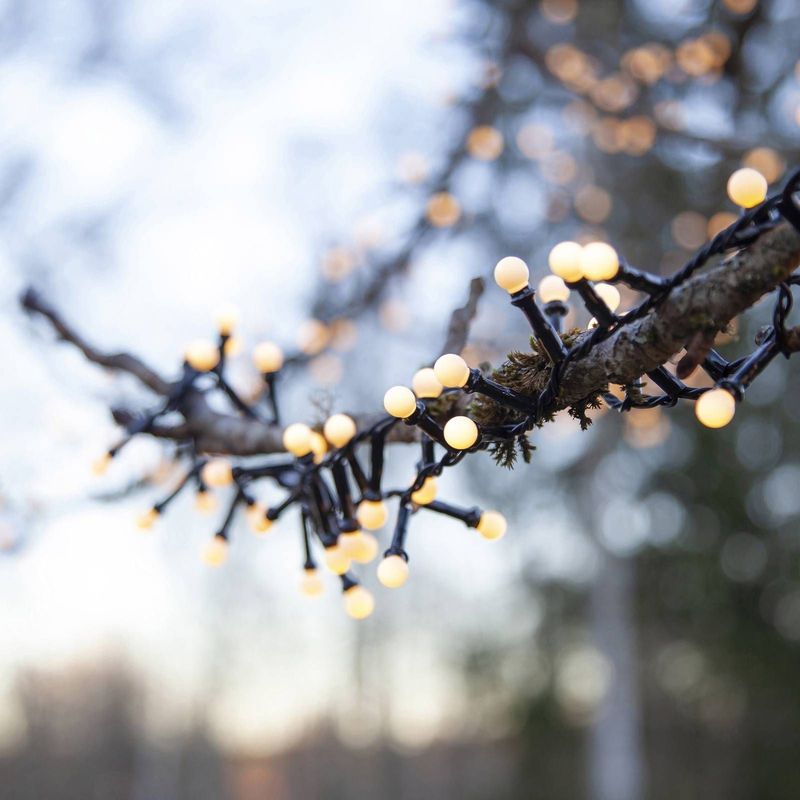 Kerstboomverlichting - LED Berry Mini - 6 Meter - 300 Lampjes - Warm Wit - Geschikt Voor Buiten