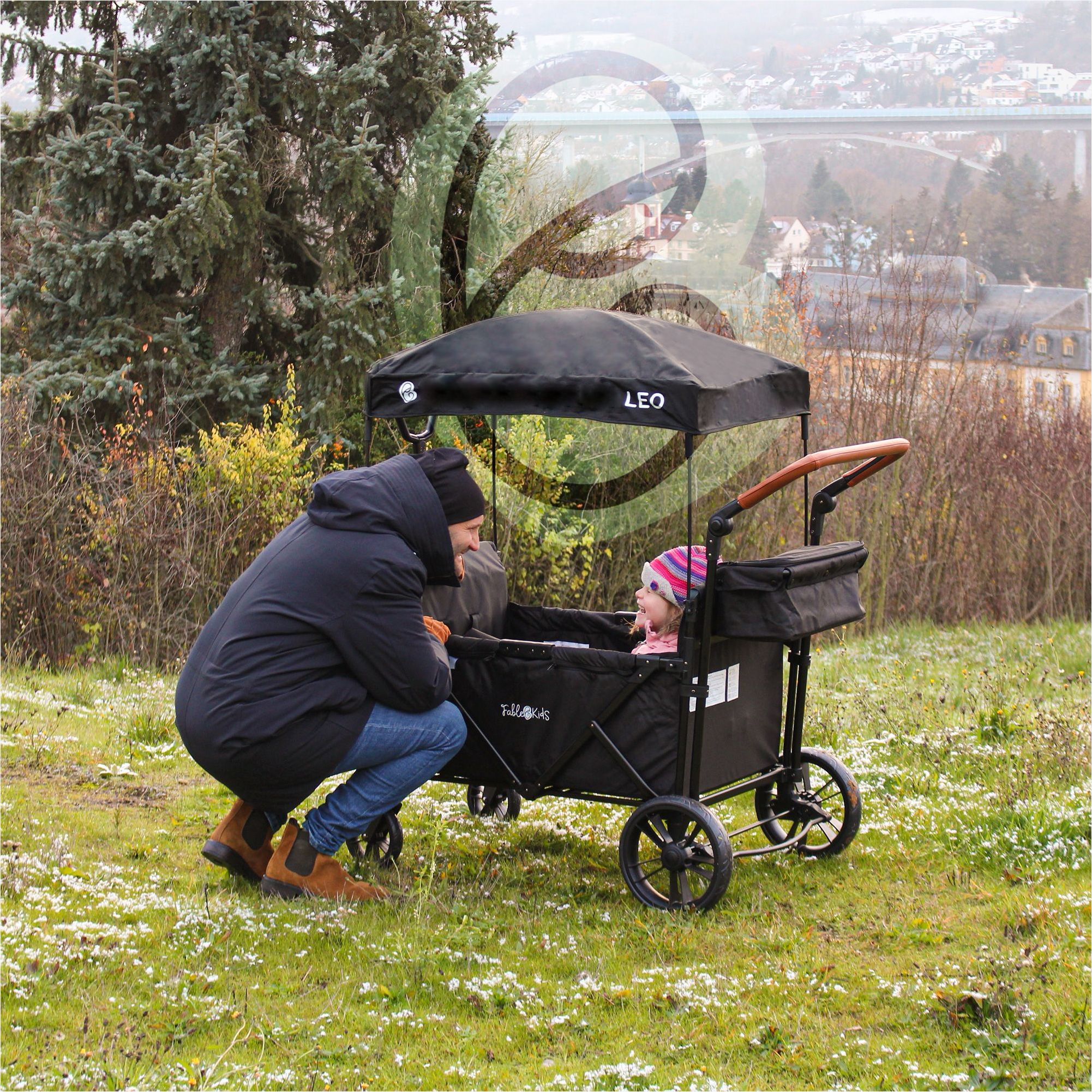 FableKids Bollerwagen LEO X4 Plus
