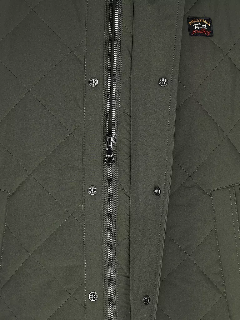 PAUL & SHARK Steppgilet olive