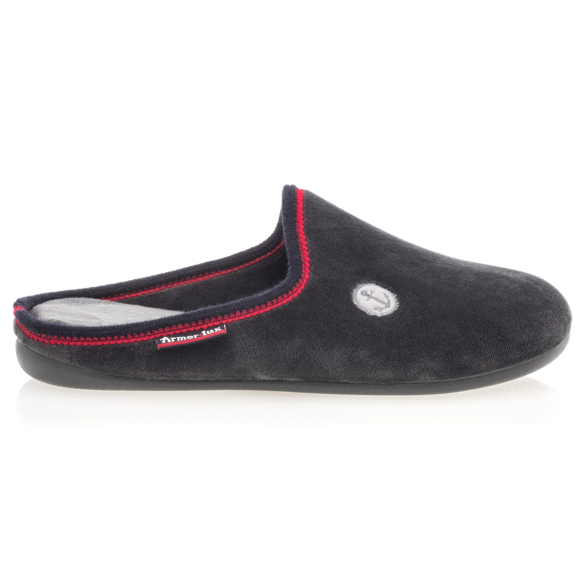 Pantoufles mules Homme gris