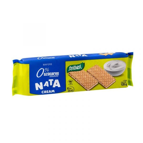 Santiveri Waffers 0% Açucar de Nata 120g