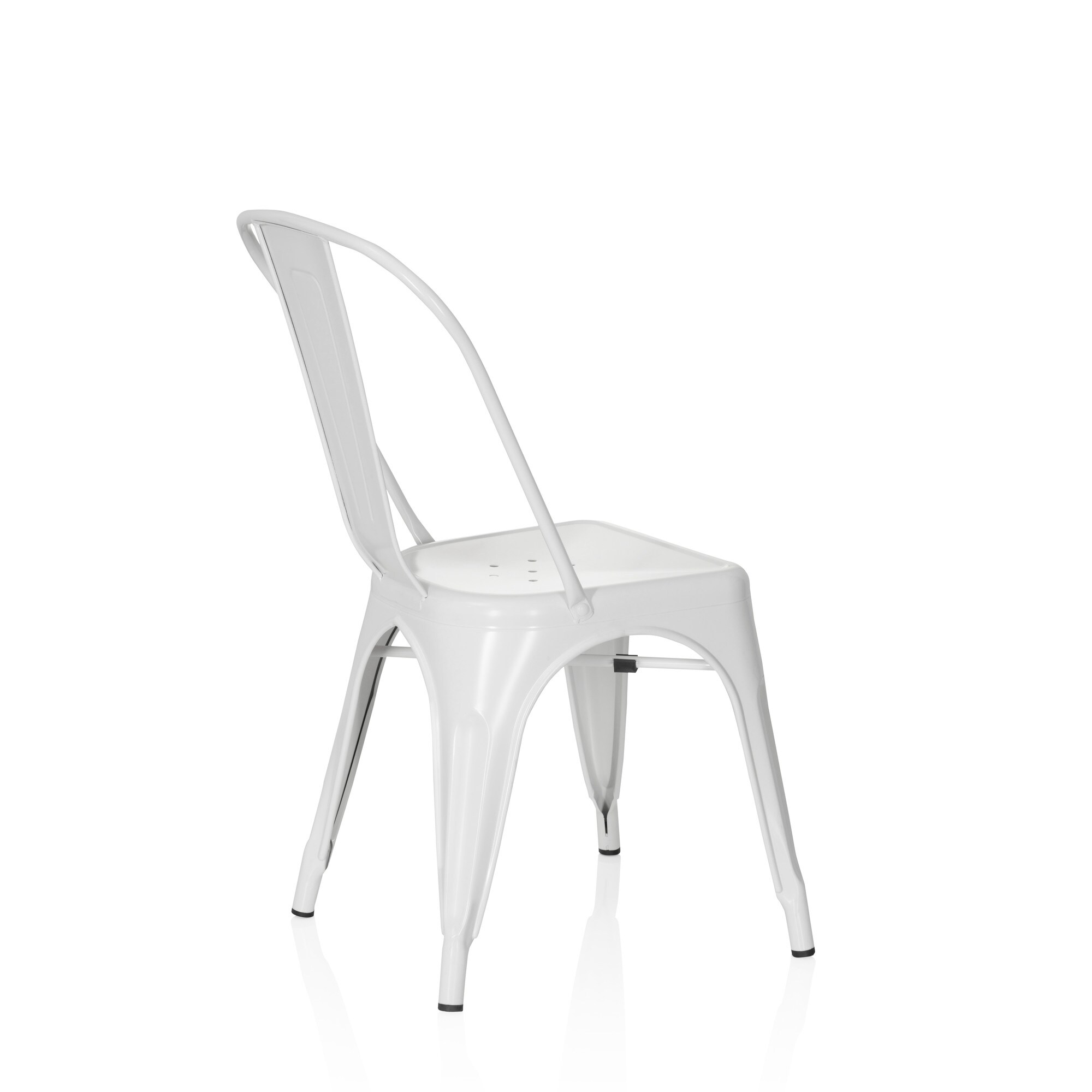 Bistrostuhl VANTAGGIO BRUSH Metall ohne Armlehnen hjh OFFICE