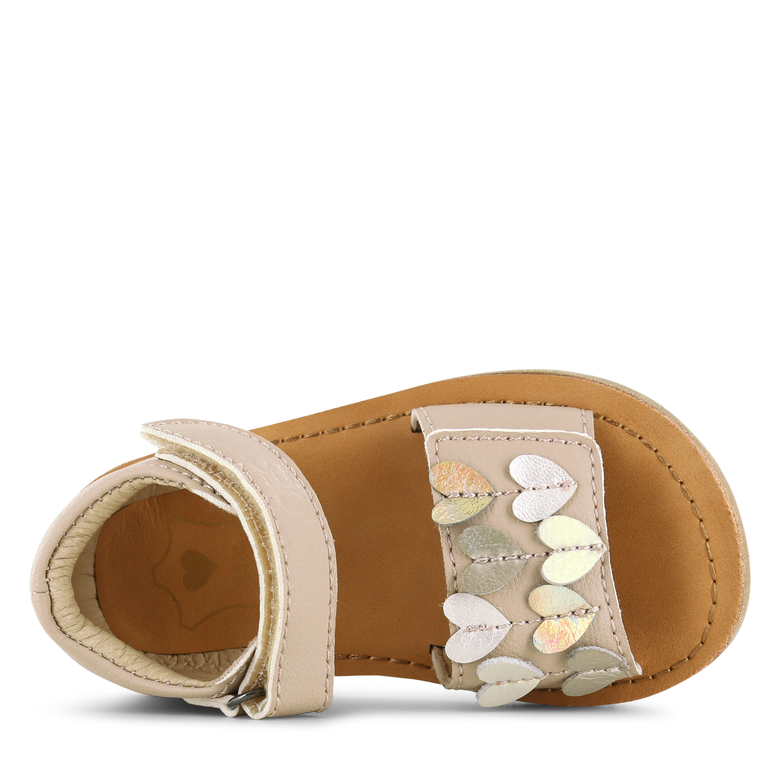Shoesme beige Sandale mit Herz