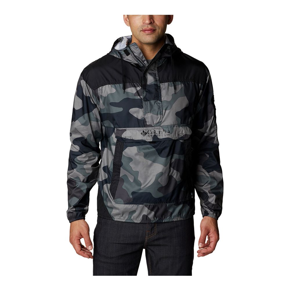 Columbia CHALLENGER - Veste Homme black mod camo print/black