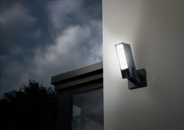 Netatmo Presence - Netværksovervågningskamera - udendørs - vejrbestandig - farve (Dag/nat) - 4 MP - 1920 x 1080 - WiFi