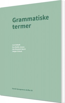 Grammatiske Termer - Lars Heltoft - Bog