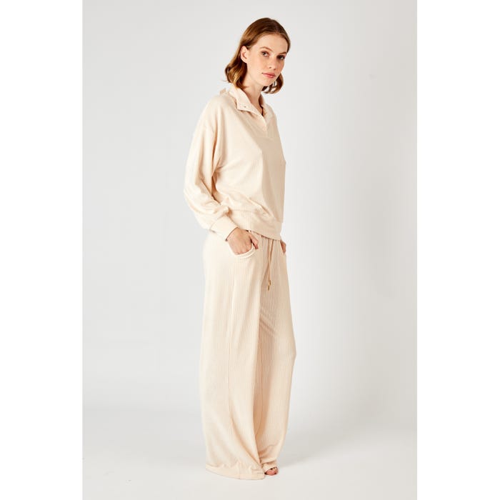 inSua-Loungewear ribbel broek velours - InSua