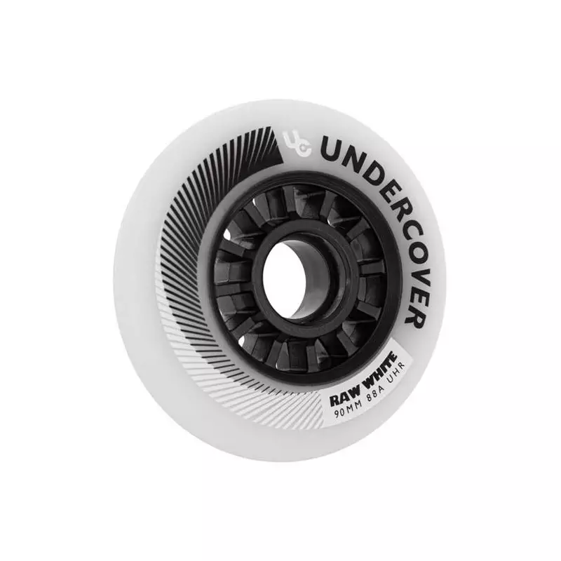 Roues roller UNDERCOVER Raw 90/88A White (pack de 4)