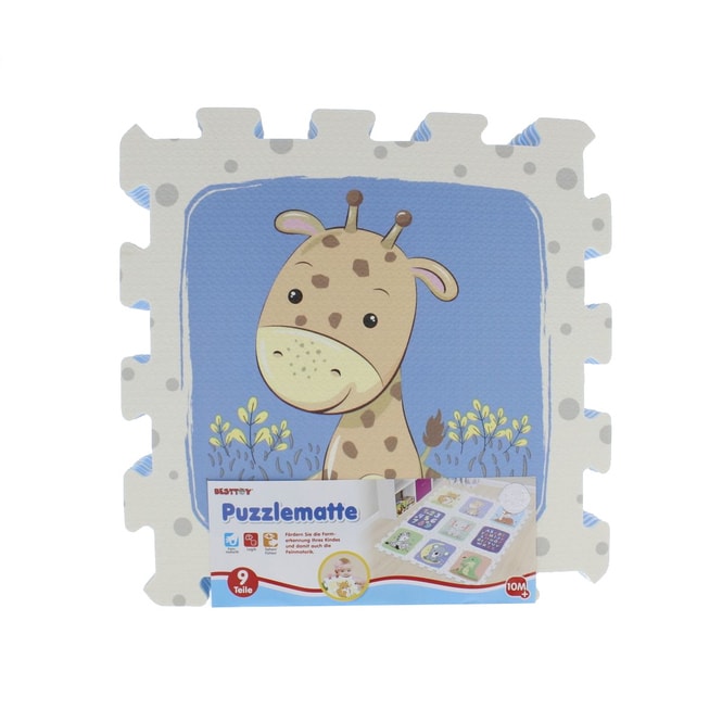 Besttoy - Soft Puzzlematte -Tiere - 9 Teile