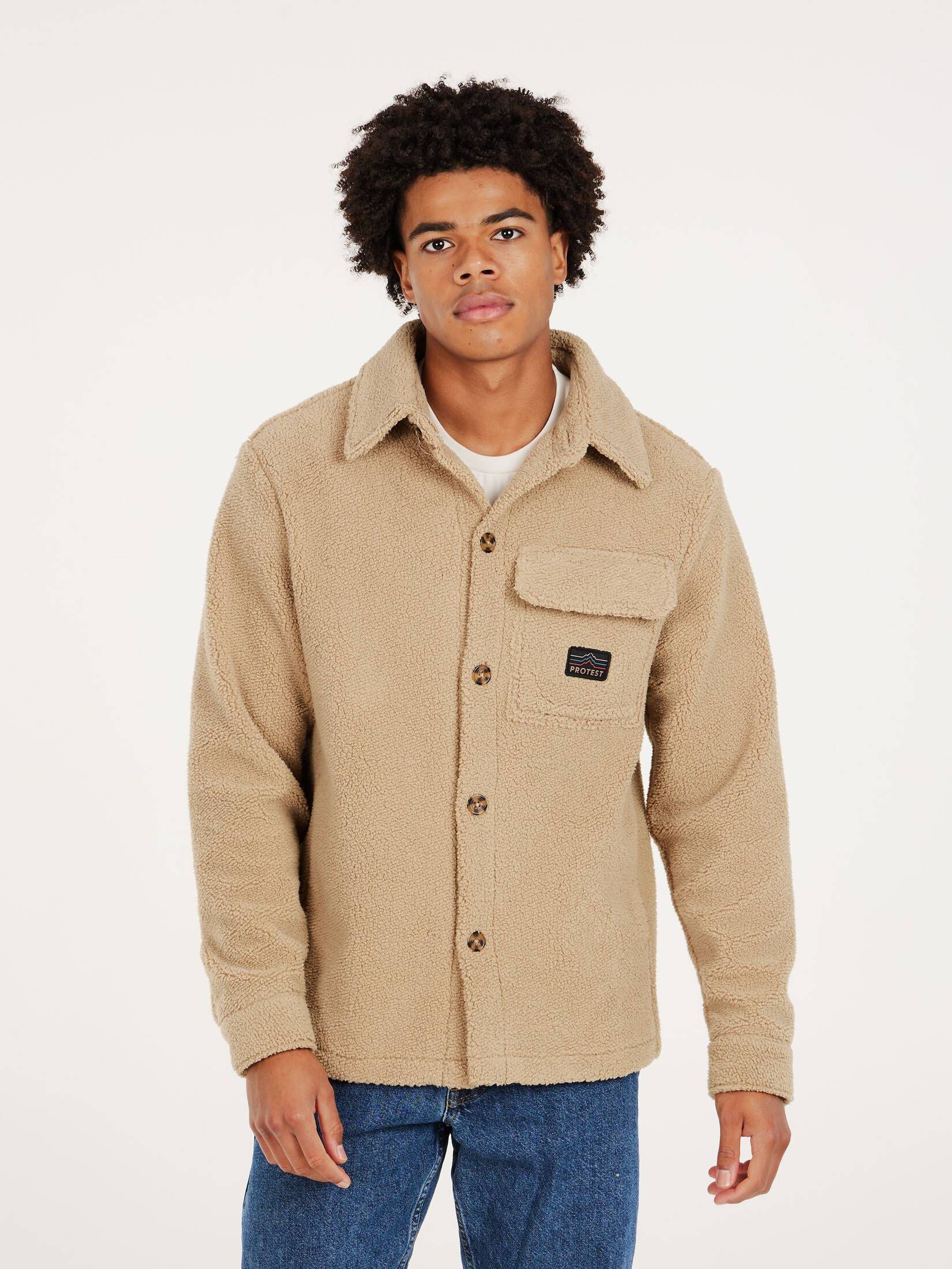 Protest| Herren Fleece-Hemd PRTRUNDIS Loose Fit