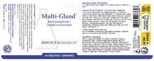 Biotics Multi-Gland Tabletten 60TB