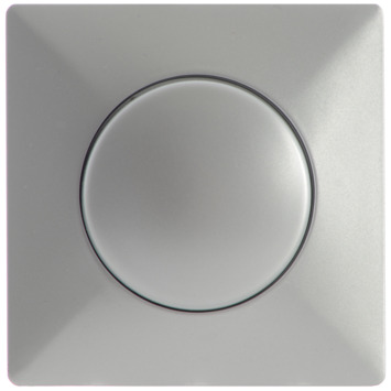 GAMMA Everest Centraalplaat Dimmer Aluminium