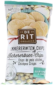 De Rit Kichererbsen Chips Sour Cream Onion, 75 g