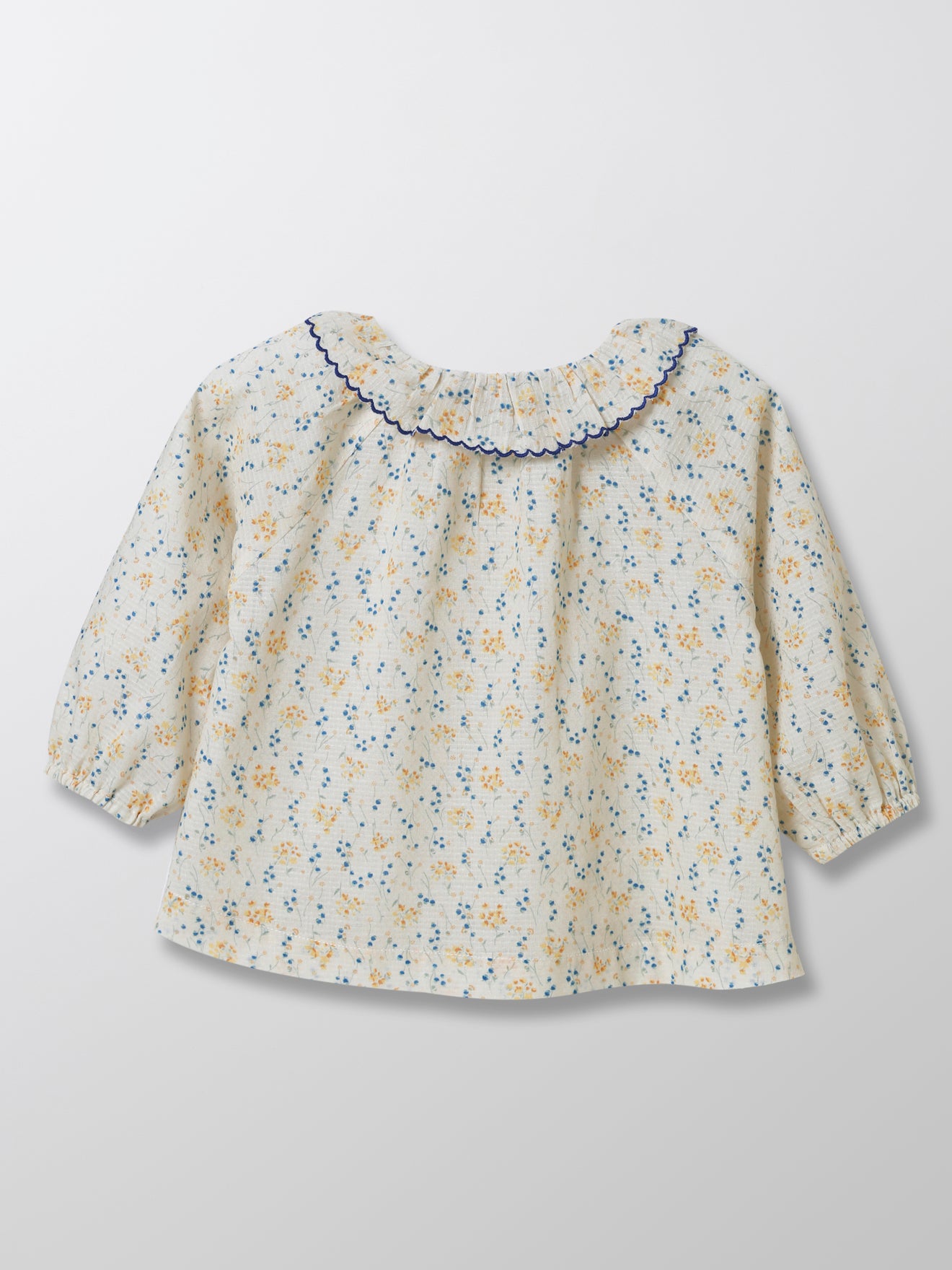 Blouse bébé imprimé églantine