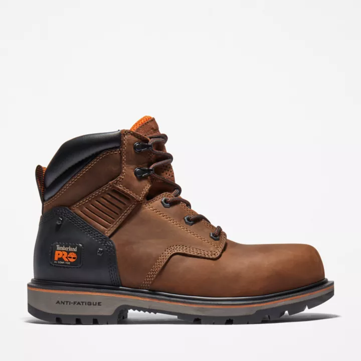 6-inch Boot de travail Ballast à embout composite pour homme en marron